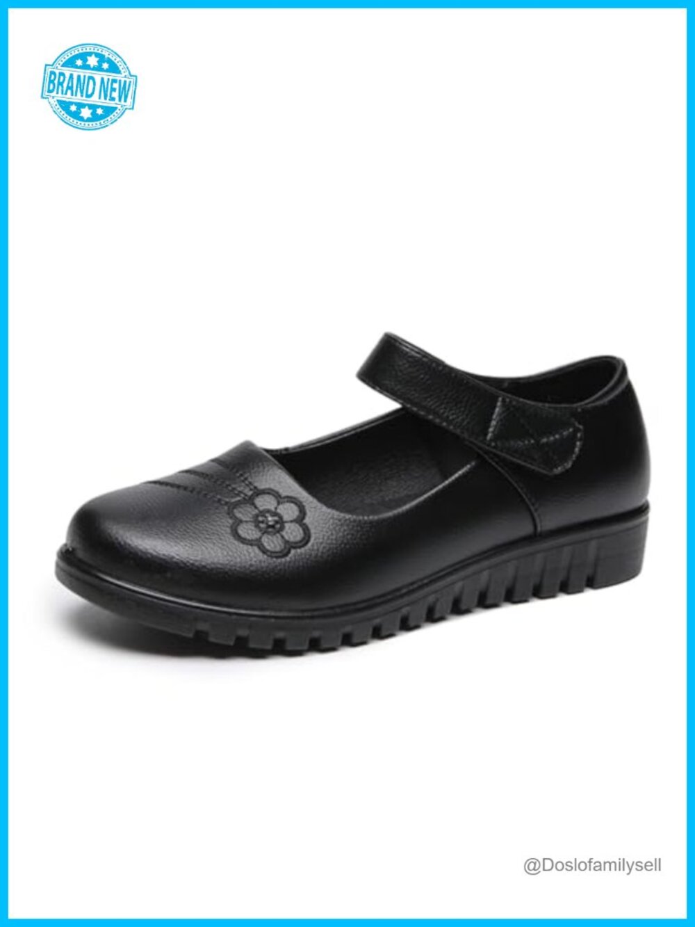 Women's Mary Jane Flats Comfort Slip On Loafers Low Heel Walking Shoes